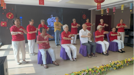 军辉映晚霞 情暖福利院——市中心社会福利院举行庆祝建军97周年主题文艺活动